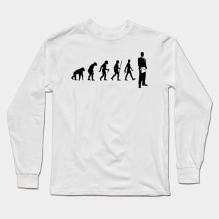 Man to Mason Evolution Masonic Freemason Long Sleeve T-Shirt